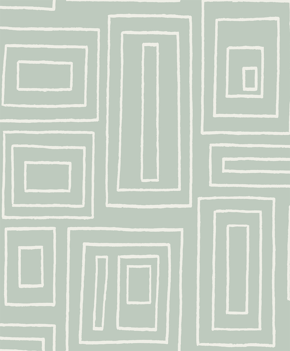 NW56604 NextWall NextWall Peel & Stick Wallpaper Rectangle Geo Aloe Green