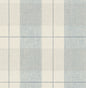 NW56902 NextWall NextWall Peel & Stick Wallpaper Lenox Hill Plaid Blue & Beige