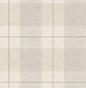 NW56906 NextWall NextWall Peel & Stick Wallpaper Lenox Hill Plaid Neutral