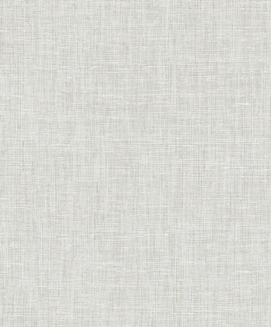 NW57800 NextWall NextWall Peel & Stick Wallpaper Silas Faux Linen Marshmallow