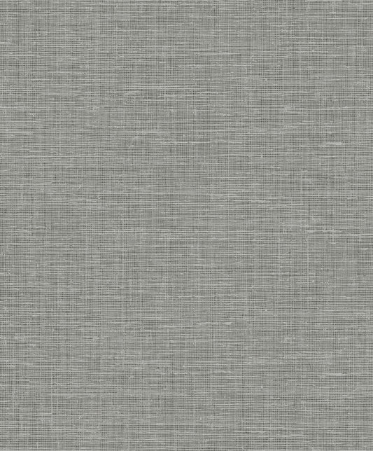 NW57808 NextWall NextWall Peel & Stick Wallpaper Silas Faux Linen Pavestone