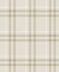 NW58203 NextWall NextWall Peel & Stick Wallpaper Calverlay Plaid French Vanilla