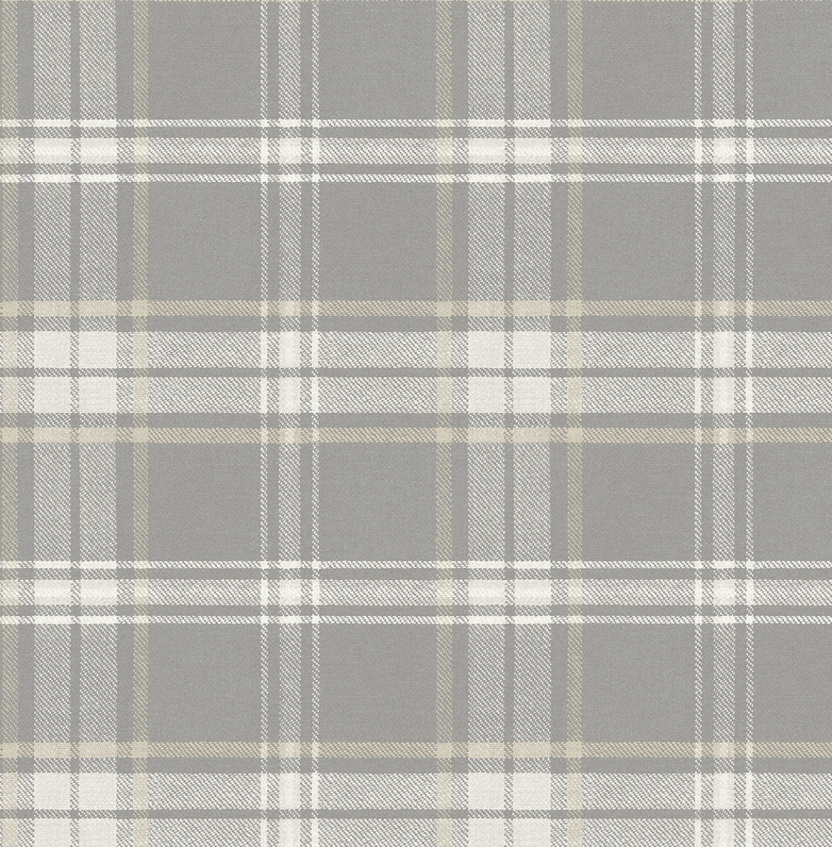NW58908 NextWall NextWall Peel & Stick Wallpaper Sennehill Plaid Daydream Grey