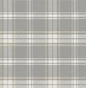 NW58908 NextWall NextWall Peel & Stick Wallpaper Sennehill Plaid Daydream Grey