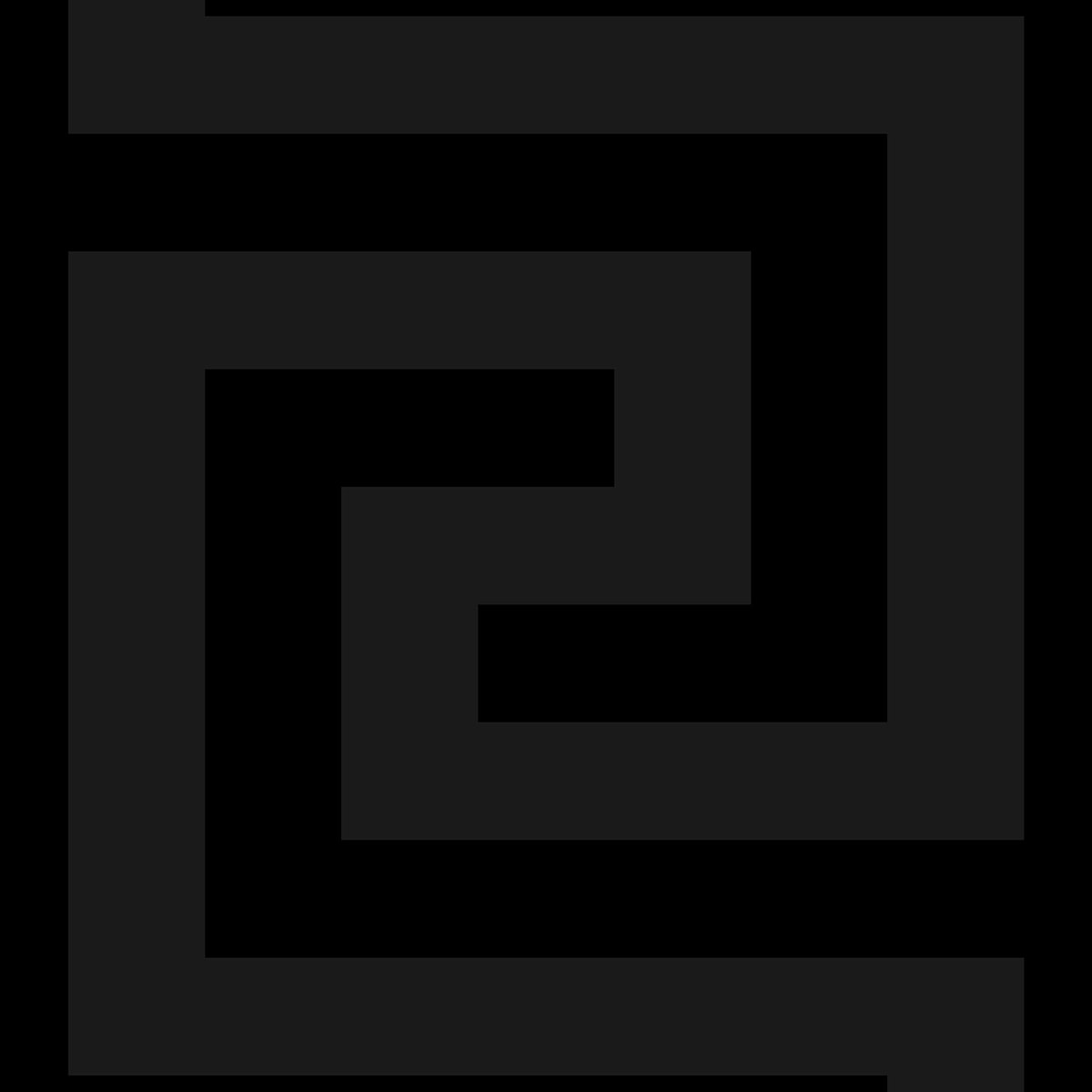 NW59400 NextWall NextWall Peel & Stick Wallpaper Geometric Maze Onyx