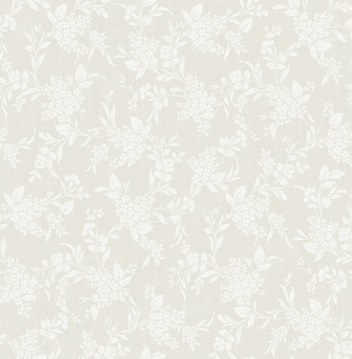 NW59610 NextWall NextWall Peel & Stick Wallpaper Tonal Floral Neutral