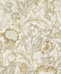 NW60507 NextWall NextWall Peel & Stick Wallpaper Acanthus Garden Floral Latte