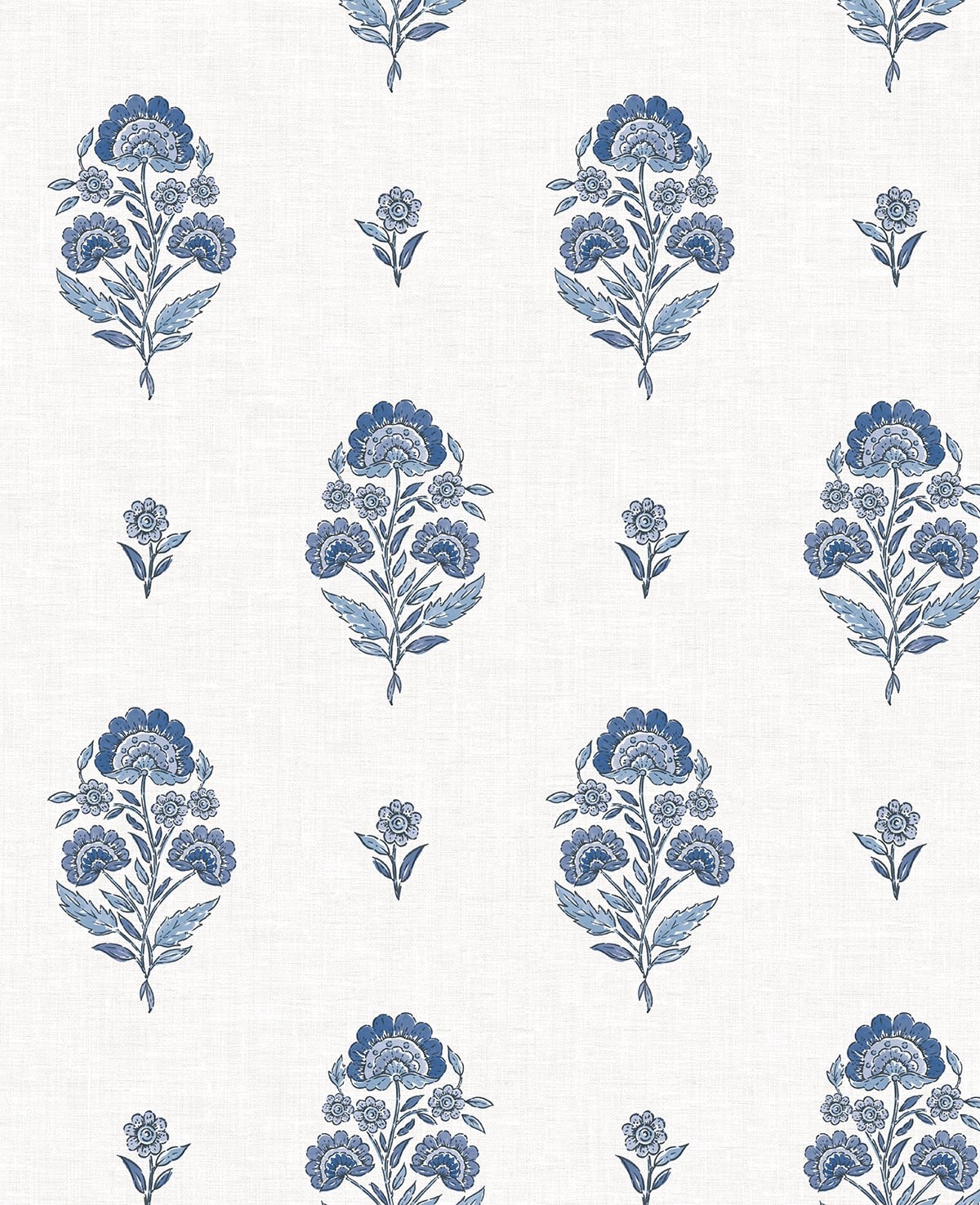NW60702 NextWall NextWall Peel & Stick Wallpaper Floral Spot Delft Blue