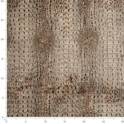 Nile Limestone Beige & Taupe Charlotte Fabrics Genuine Leather