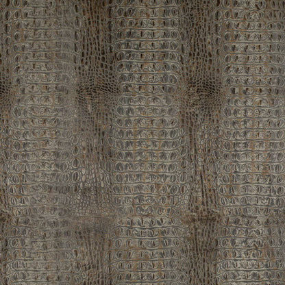 Nile Stone Grey & Silver Charlotte Fabrics Genuine Leather