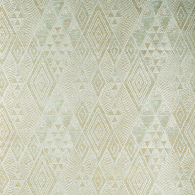 P2017105-134 MARULA PAPER AQUA/GOLD LEE JOFA Wallpaper