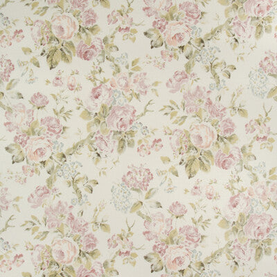 P2018106-103 GARDEN ROSES WP LILAC/MOSS LEE JOFA Wallpaper