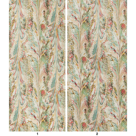 P2019103-137 TAPLOW PAPER JUNIPER/PETAL LEE JOFA Wallpaper