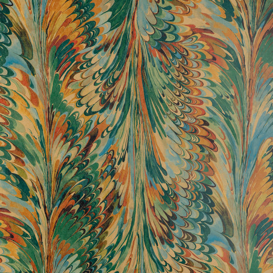 P2019103-354 TAPLOW PAPER TEAL/BRONZE LEE JOFA Wallpaper