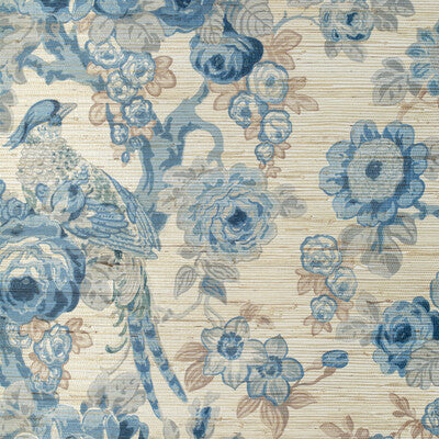 P2020100-515 AVONDALE PAPER BLUE/SLATE LEE JOFA Wallpaper