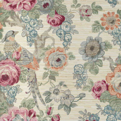 P2020100-9722 AVONDALE PAPER BERRY/SLATE LEE JOFA Wallpaper