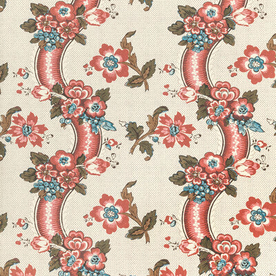 P2020111-195 BENDAY PAPER RED/BLUE LEE JOFA Wallpaper