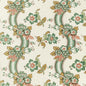 P2020111-317 BENDAY PAPER GREEN/ROSE LEE JOFA Wallpaper