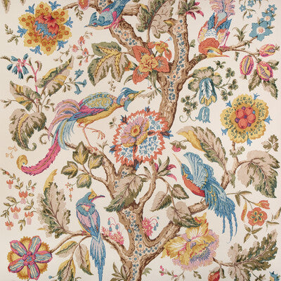 P2023113-519 TREE OF LIFE PNL DENIM/BERRY LEE JOFA Wallpaper