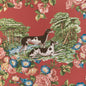 P2023120-19 WHIPPETS PAPER RED LEE JOFA Wallpaper