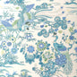 P2023124-353 SAKURA PAPER TEAL LEE JOFA Wallpaper