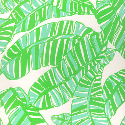 P2025111-31 GO BANANAS WP WHITE/GREEN LEE JOFA Wallpaper