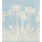 P2025115-51 PALMS WAY MURAL GC BLUE LEE JOFA Wallpaper