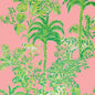 P2025118-73 TIGER QUEEN WP PINK LEE JOFA Wallpaper
