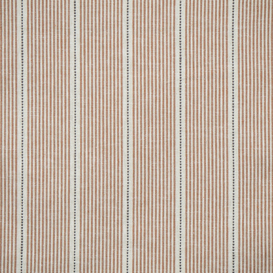 PAN727 Maxwell DRAPERY/MULTI-STRIPE/CHECK # 727 TERRACOTTA CT-BITTERSWEET