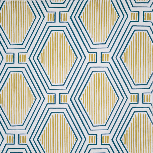 PAR307 Maxwell DRAPERY/MULTI- PATTERN # 307 YELLOWFIN CT-ROSEMARY
