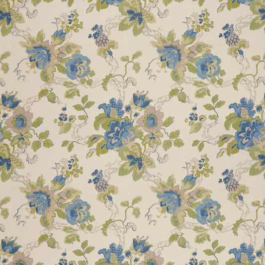 PBFC-3505-153 PARNHAM CORNFLOWER/LIME LEE JOFA Wallpaper