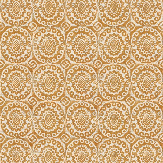 PBFC-3512-12 PINEAPPLE WALL TANGERINE LEE JOFA Wallpaper