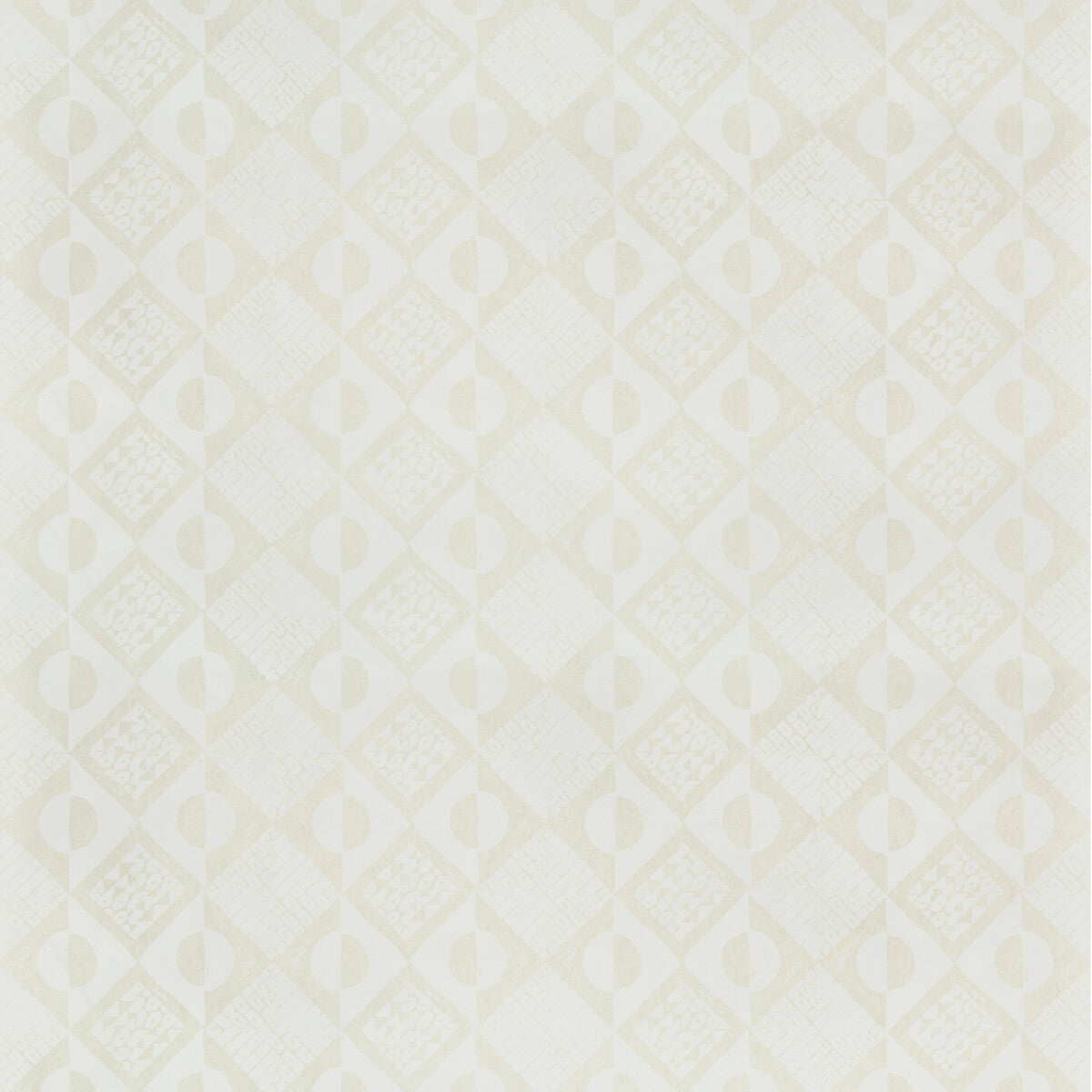 PBFC-3519-1 CIRCLES AND SQUARES WP OFF WHITE LEE JOFA Wallpaper