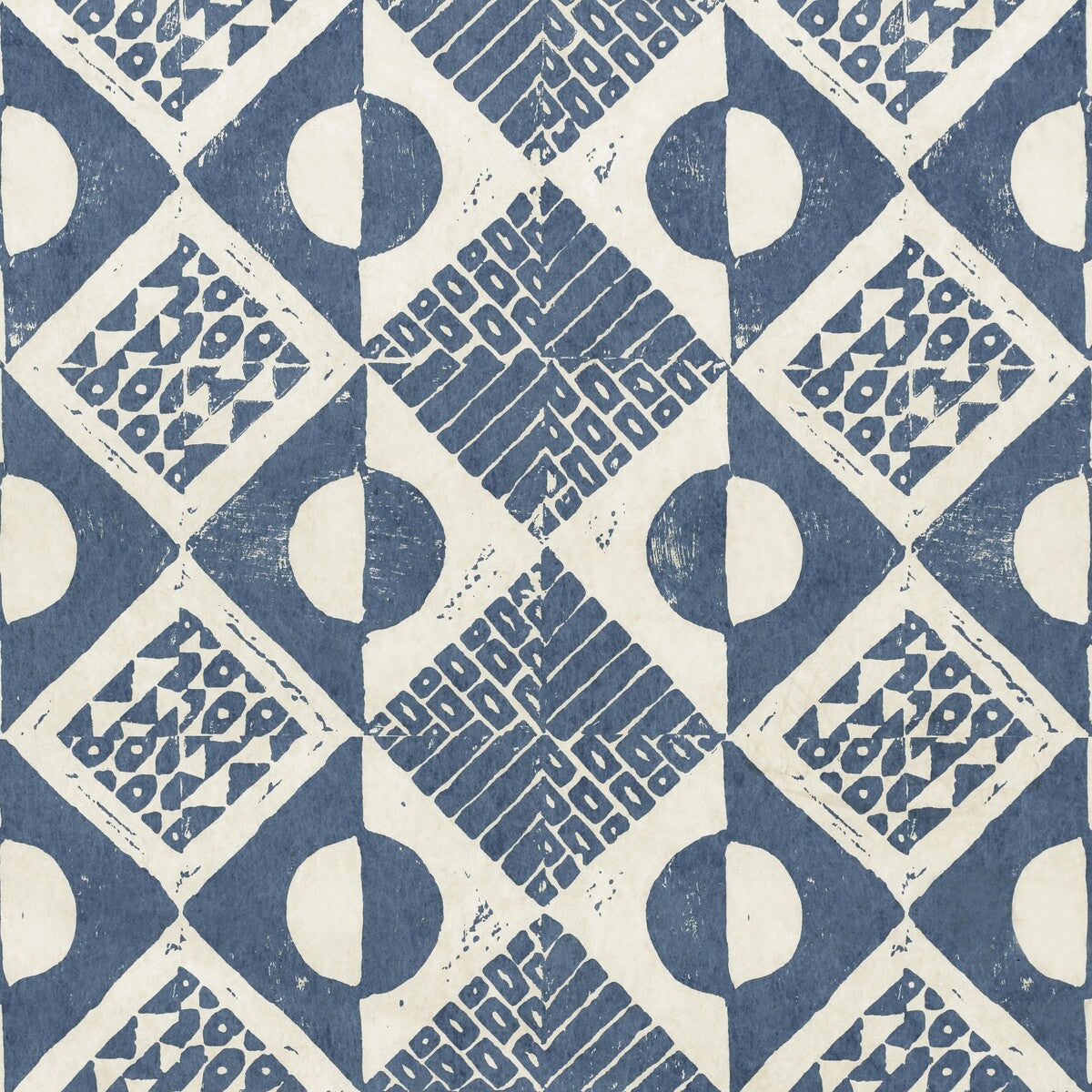 PBFC-3519-5 CIRCLES AND SQUARES WP AZURE LEE JOFA Wallpaper