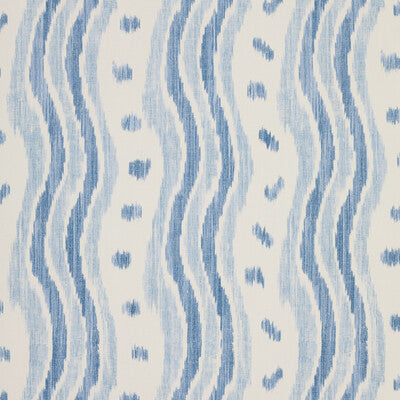 PBFC-3531-155 IKAT STRIPE WP AZURE LEE JOFA Wallpaper