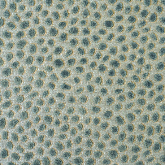 PF50064-615 COSMA TEAL/AQUA BAKER LIFESTYLE Fabrics Drapery Upholstery