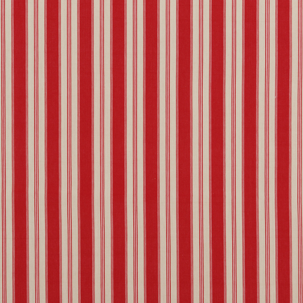 PF50430-4 TANGO TICKING RED BAKER LIFESTYLE Fabrics Drapery Upholstery