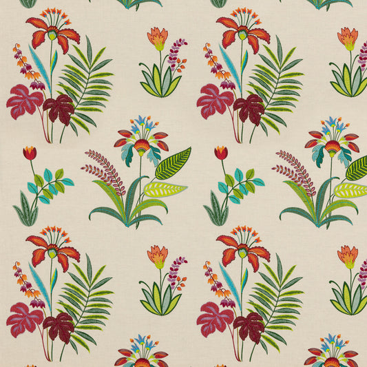PF50466-1 BOTANICAL PARADISE MULTI BAKER LIFESTYLE Fabrics Drapery Upholstery