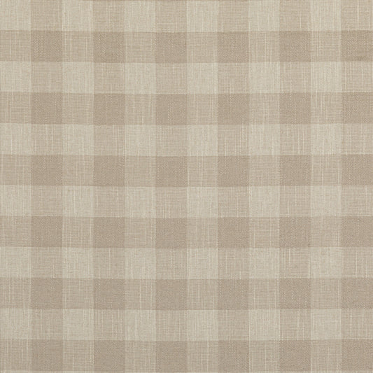 PF50490-140 BLOCK CHECK STONE BAKER LIFESTYLE UPHOLSTERY