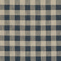 PF50490-680 BLOCK CHECK INDIGO BAKER LIFESTYLE UPHOLSTERY