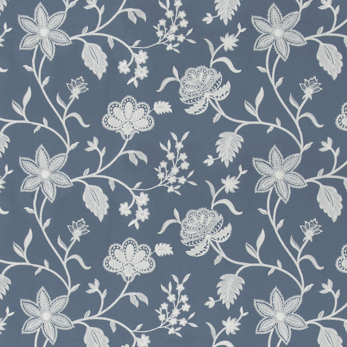 PF50504-660 PETHERTON BLUE BAKER LIFESTYLE Fabrics Drapery Upholstery