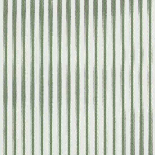 PF50505-735 SHERBORNE TICKING GREEN BAKER LIFESTYLE Fabrics Drapery Upholstery