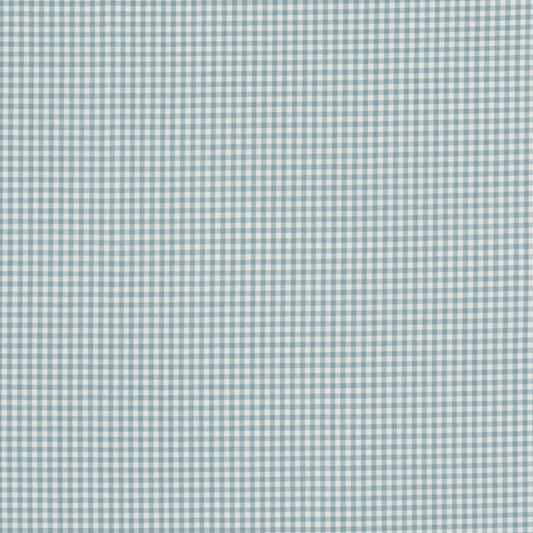 PF50506-725 SHERBORNE GINGHAM AQUA BAKER LIFESTYLE Fabrics Drapery Upholstery
