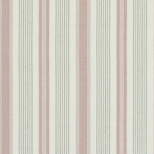 PF50507-3 PURBECK STRIPE PINK/GREEN BAKER LIFESTYLE Fabrics Drapery Upholstery