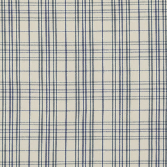 PF50508-1 PURBECK CHECK BLUE BAKER LIFESTYLE Fabrics Drapery Upholstery