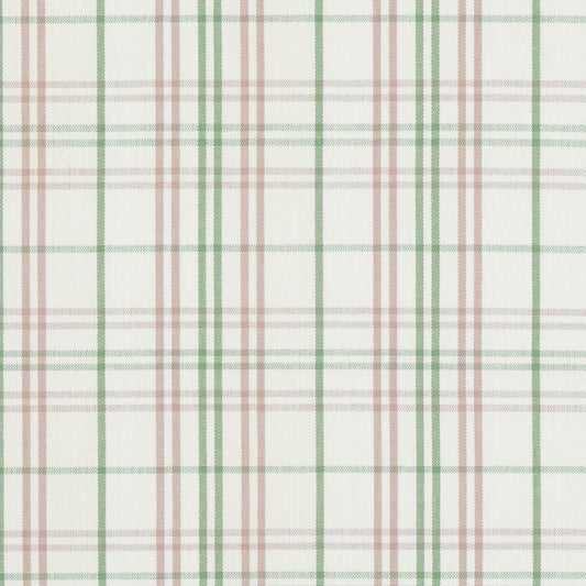 PF50508-3 PURBECK CHECK PINK/GREEN BAKER LIFESTYLE Fabrics Drapery Upholstery