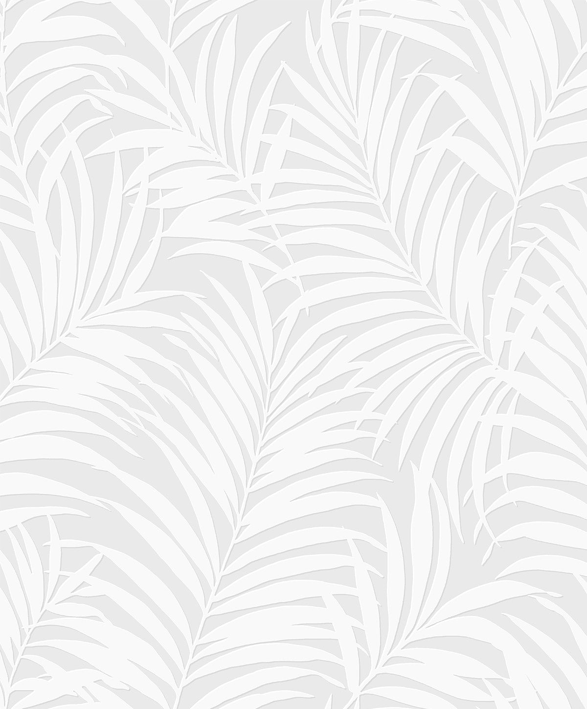 PP10200 NextWall Paintable Peel and Stick Wallpaper Tossed Palm Off-White