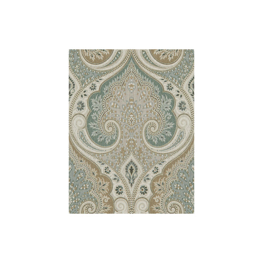 PP50321-6 LATIKA AQUA/TAUPE BAKER LIFESTYLE Fabrics Drapery Upholstery