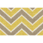 PP50378-2 AMANI TAUPE/YELLOW BAKER LIFESTYLE Fabrics Drapery Upholstery
