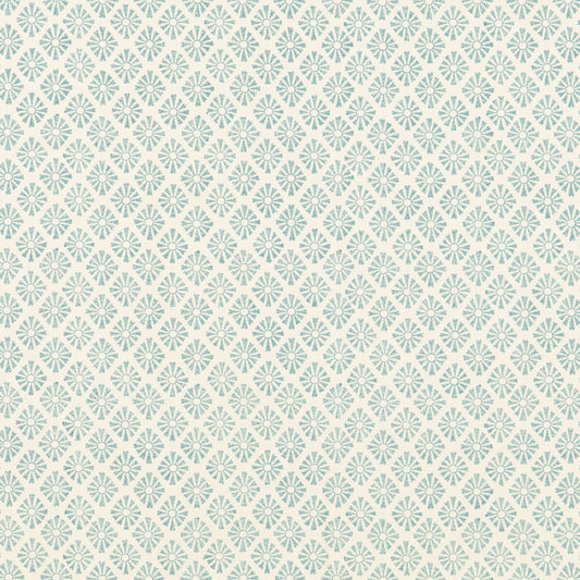 PP50476-1 SUNBURST AQUA BAKER LIFESTYLE Fabrics Drapery Upholstery
